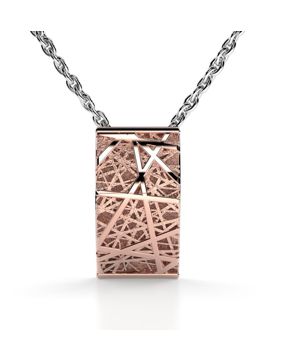 Festive Routa rose gold pendant 622-000R-PK