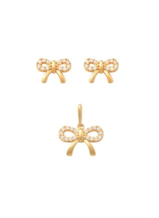 Lykka Symbols golden set with bow
