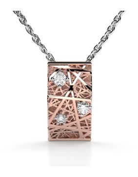 Festive Routa diamond pendant 623-005R-PK