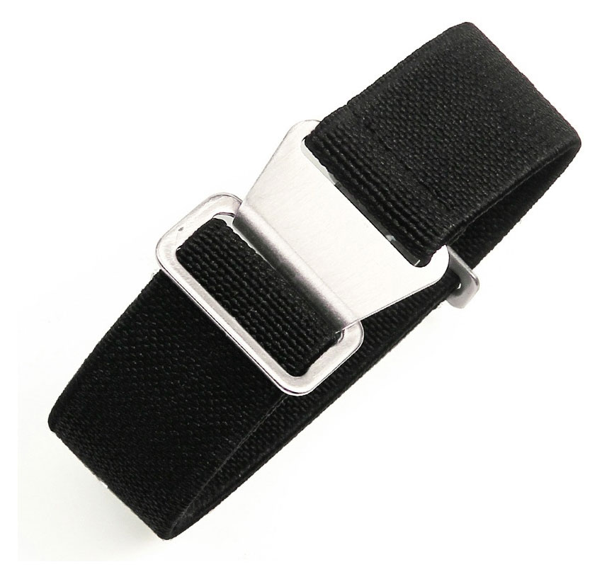Tiera elastic para nato watch strap black