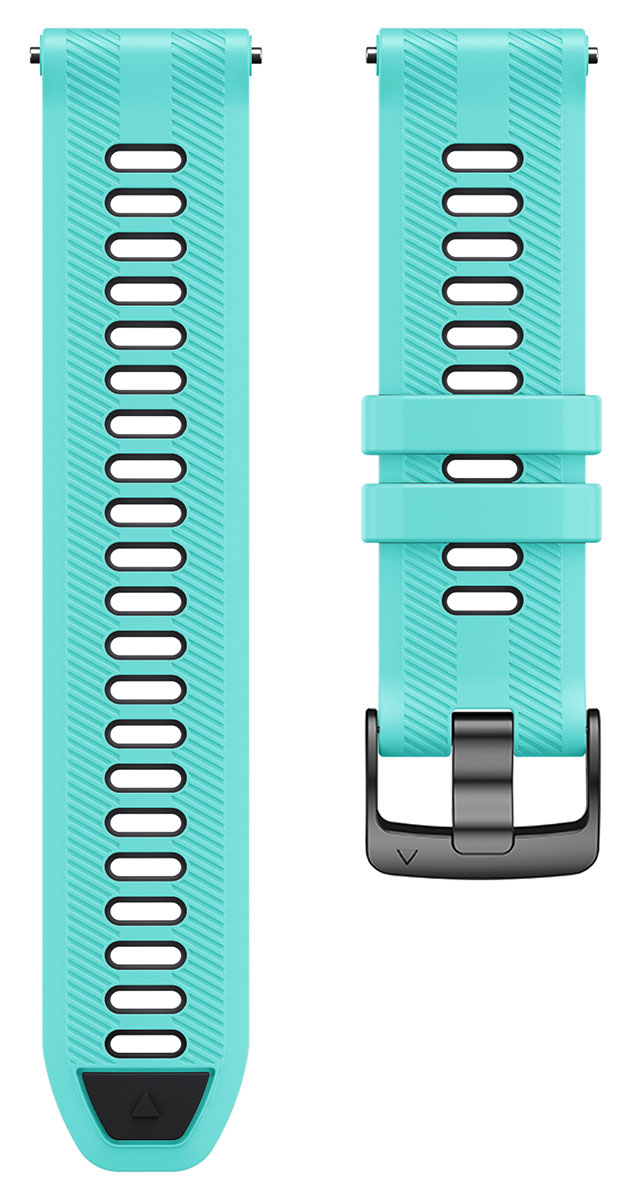 Tiera Garmin Forerunner 945 watch strap turquoise-black