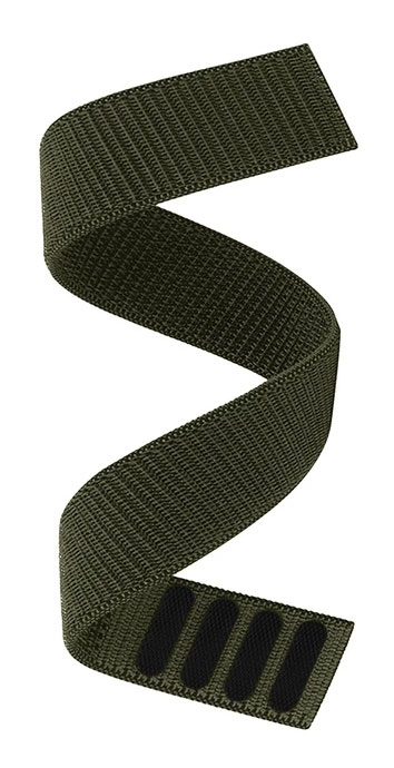 Tiera Garmin Fenix nylon strap green 26 mm
