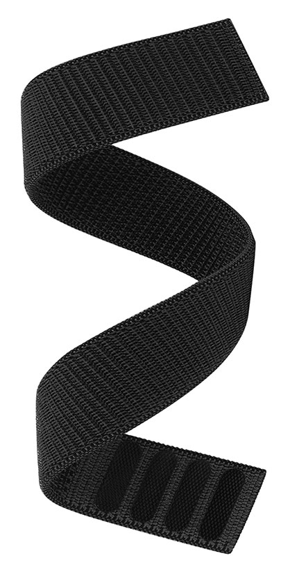 Tiera Garmin Fenix nylon strap black 26 mm