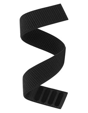 Tiera Garmin Fenix nylon strap black 26 mm