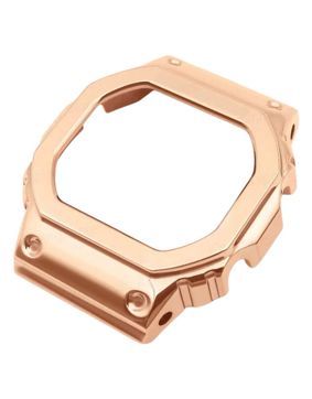 Tiera Casio GWM5610 mod steel bezel rose gold