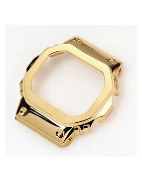 Tiera Casio GW-M5610 mod steel bezel gold