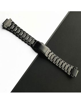 Tiera Casio DW-5600 steel watch strap black