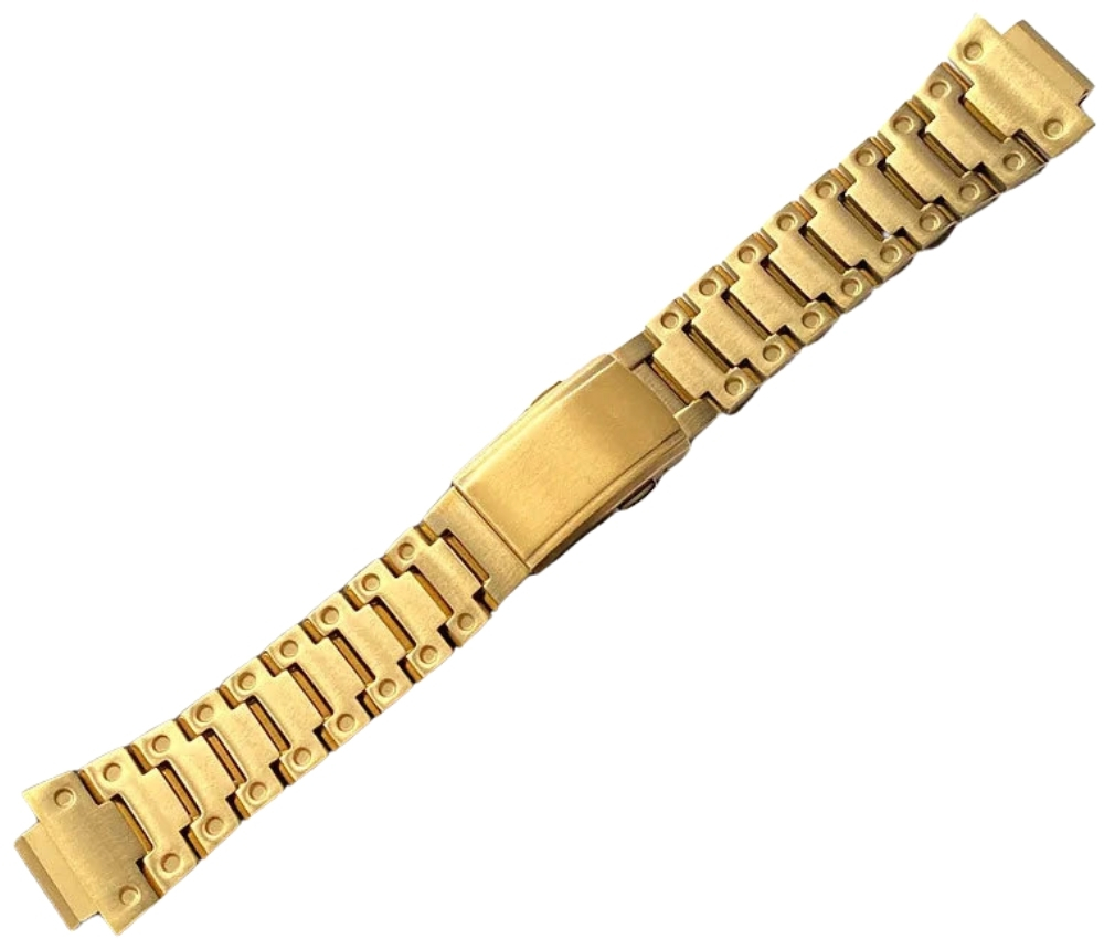 Tiera Casio GW-M5610 mod steel watch strap gold