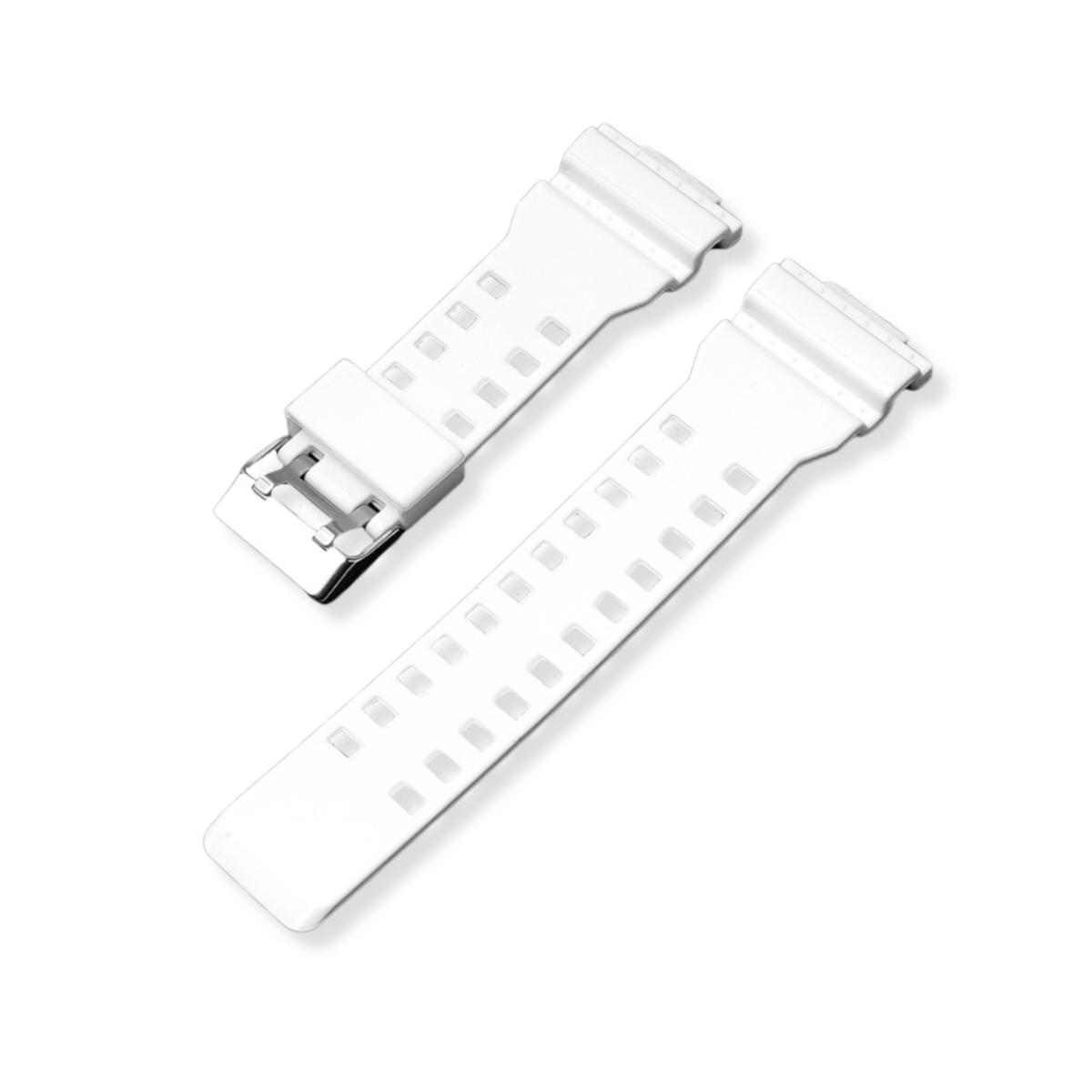 Tiera Casio GD-100/110/120 -series watch strap white