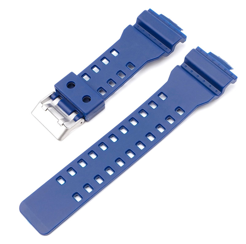 Tiera Casio GD-100/110/120 -series watch strap matte blue