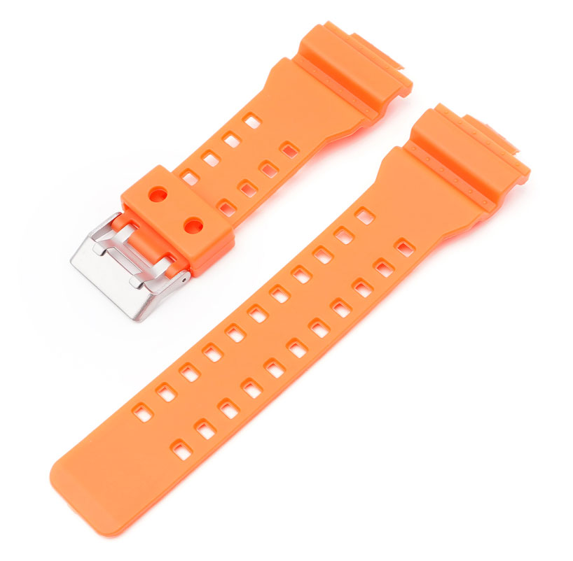 Tiera Casio GLS-100 and GLS-8900 -series watch strap matte orange