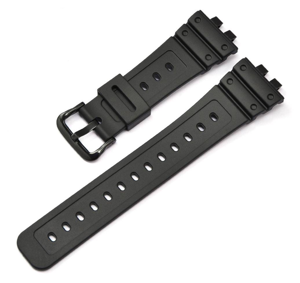 Tiera Casio GMW-B5000 watch strap black + black buckle