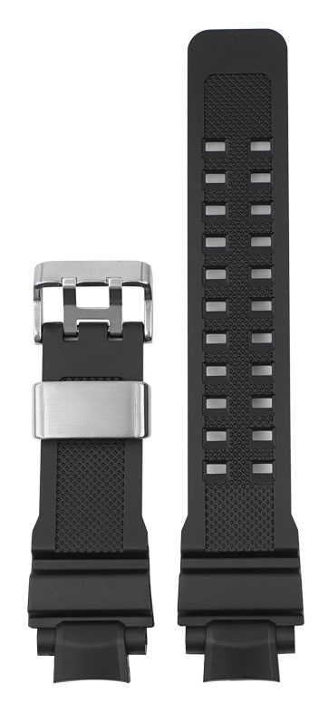 Tiera Casio GA-1000 and GA-1100 -series watch strap black