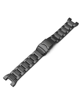 Tiera Casio steel watch strap black GST-series for models