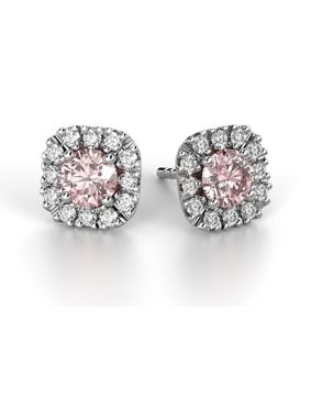 Festive Josefiina morganite diamond earrings 631-084M-VK