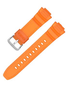 Tiera Casio W-S220 / HDD-S100 / WV-200 -series watch strap orange