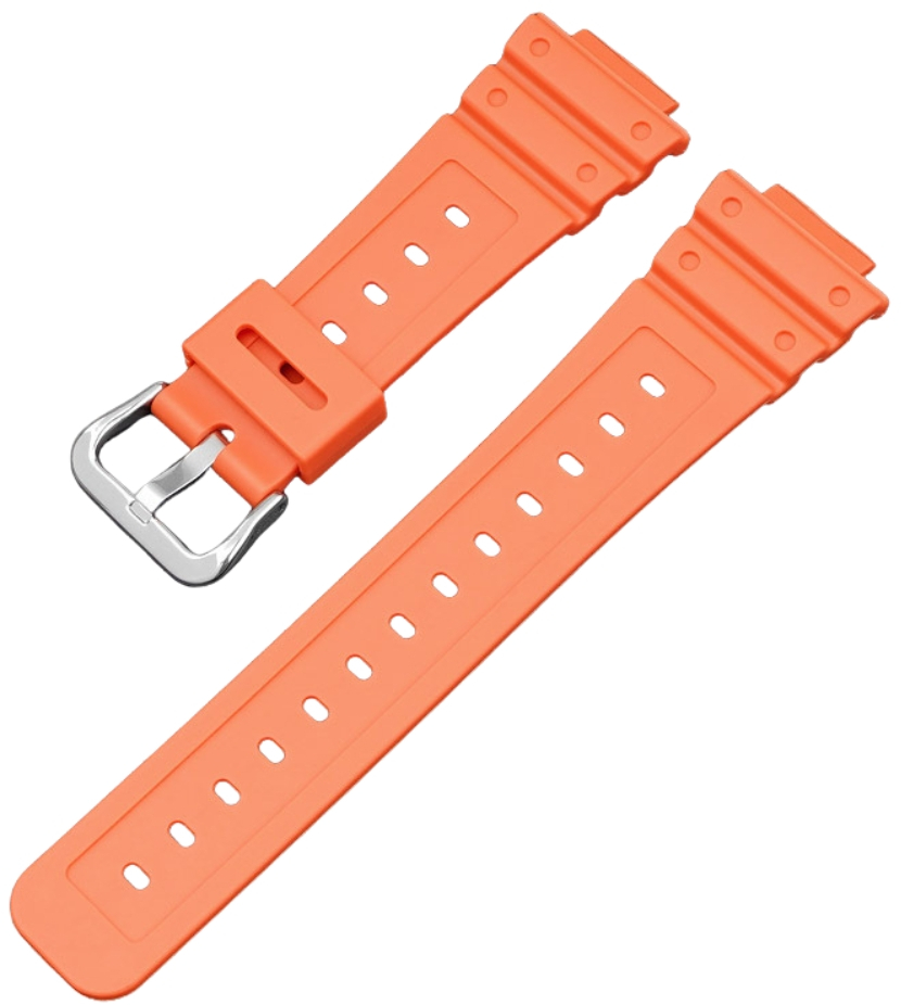Tiera Casio GW-M5610 series watch strap orange