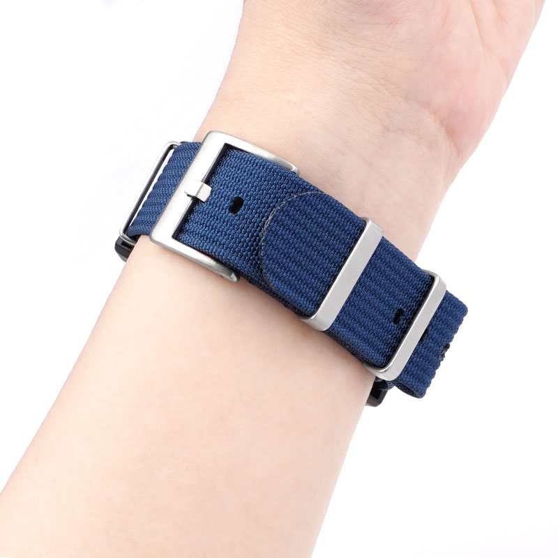Tiera Casio GA 200 GA 300 GA 400 GA 700 GA 710 GA 900 series nylon watch strap blue watchesonline