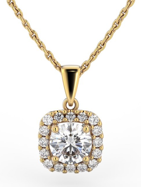 Festive Jemina diamondpendant 633-066-KK