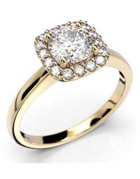 Festive Joanna halo-diamond ring 636-086-KK