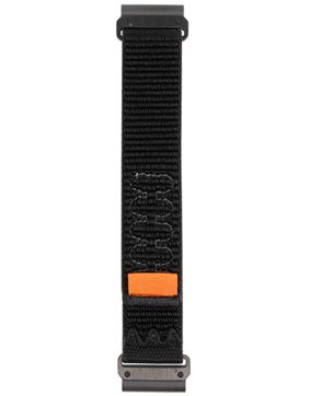 Tiera Garmin Fenix black nylon strap 22mm quick release