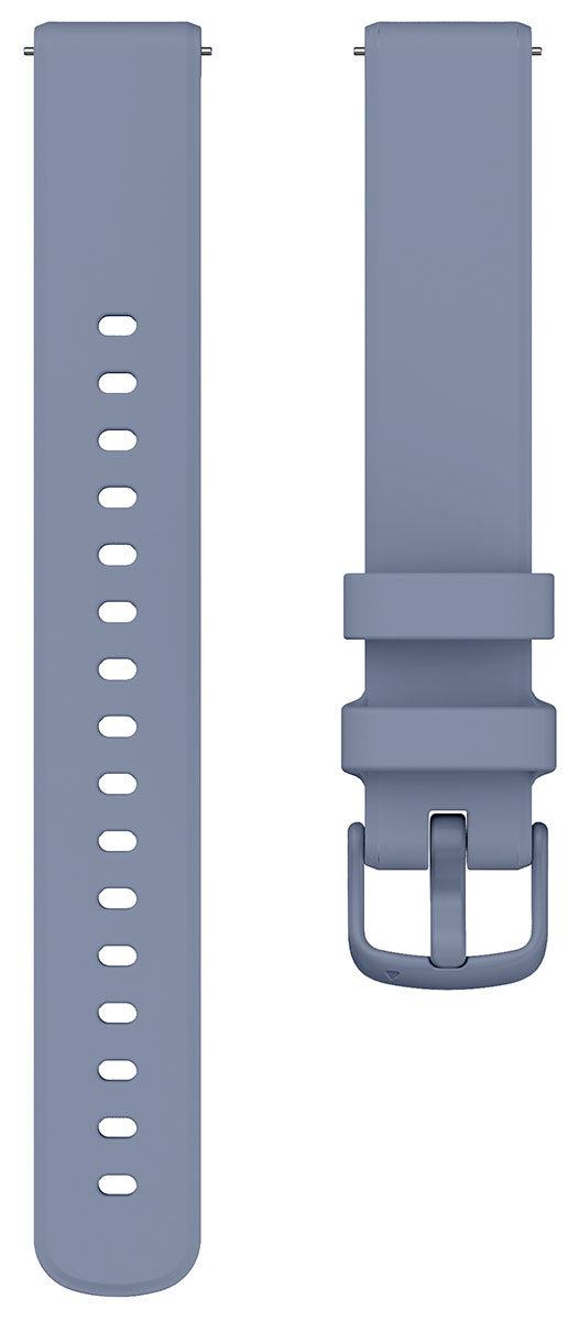 Tiera Garmin Lily 2 silicone strap blue