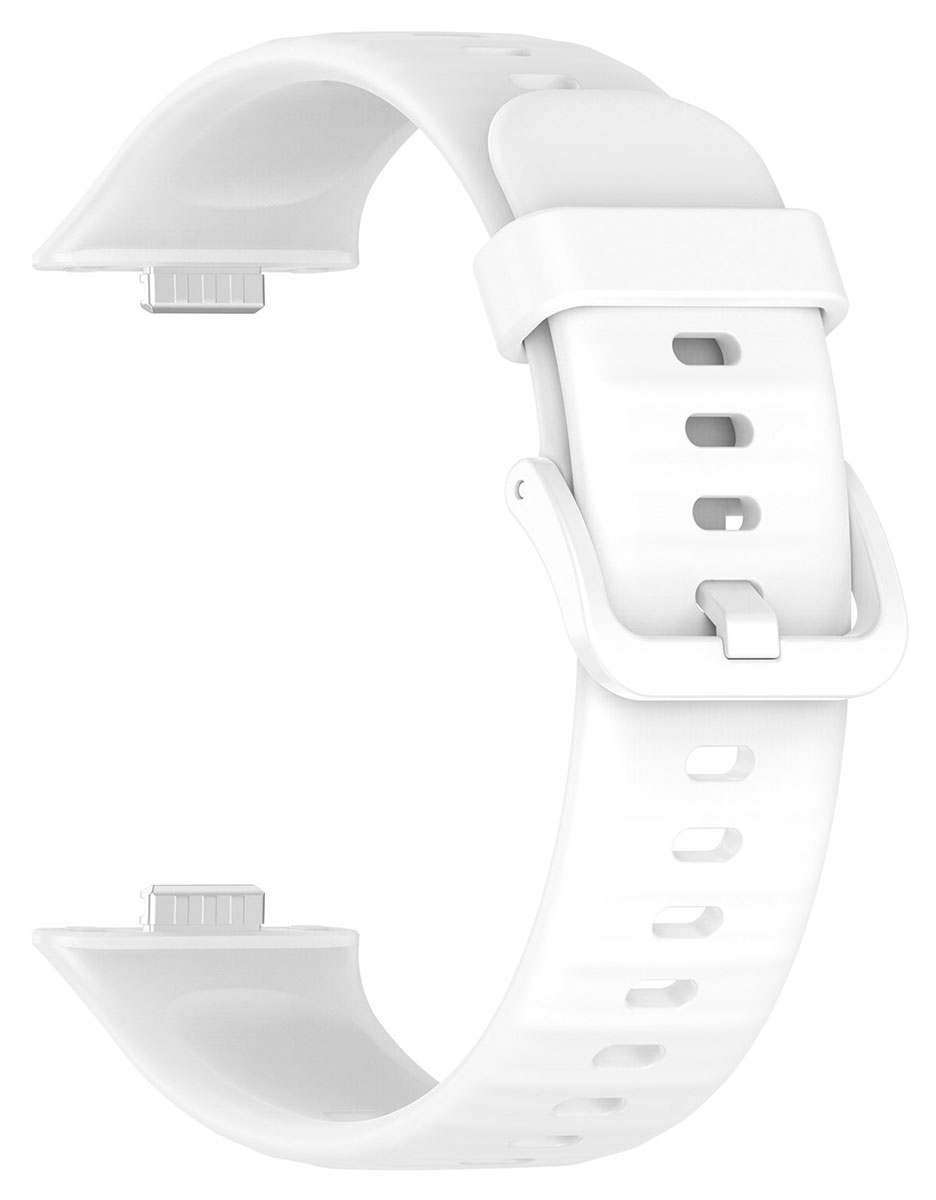 Tiera Huawei Watch Fit 3 silicone strap white