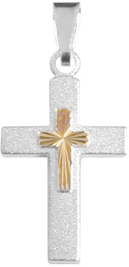 Saurum silver cross necklace 5079 00 000