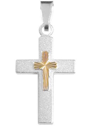 Saurum silver cross necklace 5079 00 000