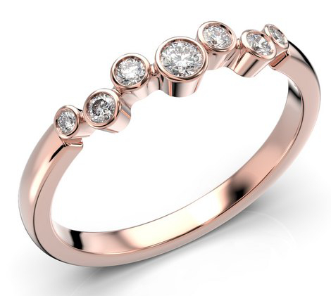 Festive Drop diamond ring 644-015-PK
