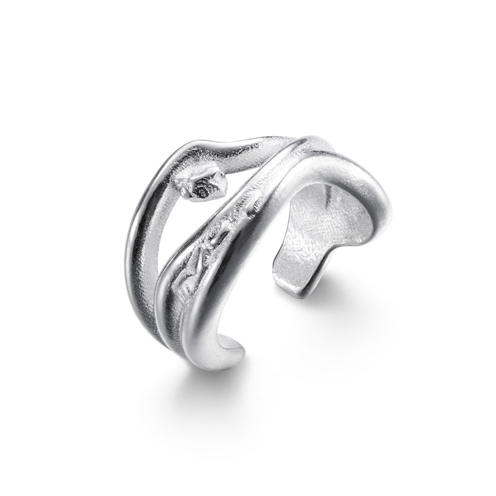 Kalevala Männyt ear cuff earring silver 261001102