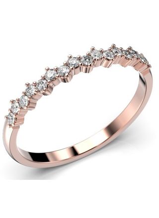 Festive Greta anniversaryband diamond ring 646-016-PK