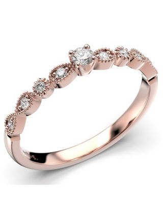 Festive Astrid pavè diamond ring 648-013-PK
