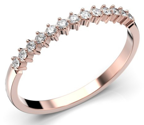 Festive Frida anniversaryband diamond ring 649-013-PK