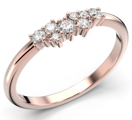 Festive Nadja diamondring 650-018-PK