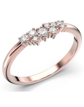 Festive Nadja diamondring 650-018-PK