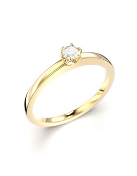 Festive Adele diamond ring 0.10 ct 651-010-KK