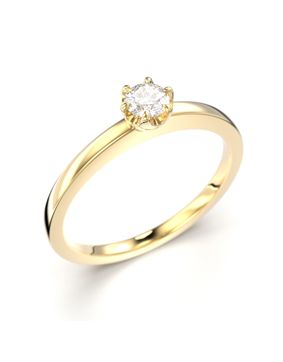 Festive Adele diamond ring 0.15 ct 651-015-KK