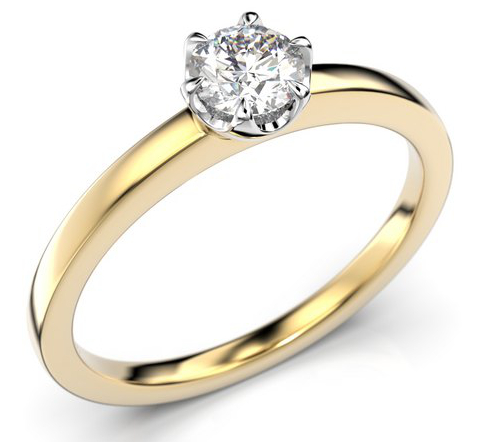 Festive Thelma 111-100-kkvk rivitimanttisormus