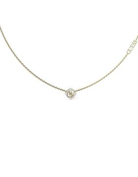 GUESS Tiny dancer gold-colored necklace JUBN04643JWYGT/U