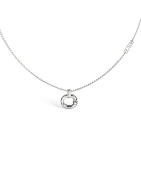 GUESS Oh my G silver-colored necklace JUBN04518JWRHT/U