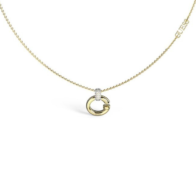 GUESS Oh my G gold-colored necklace JUBN04518JWYGT/U