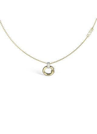 GUESS Oh my G gold-colored necklace JUBN04518JWYGT/U