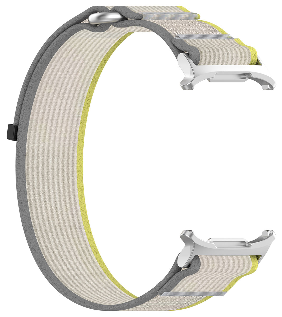 Tiera Samsung Galaxy Watch Ultra nylon band yellow-gray