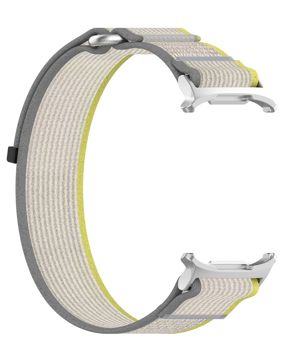 Tiera Samsung Galaxy Watch Ultra nylon band yellow-gray