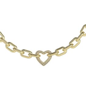 GUESS Beloved heart necklace JUBN05015JWYGT/U