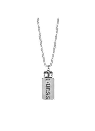 GUESS Rebel Rebel ID necklace JUMN05056JWAST/U