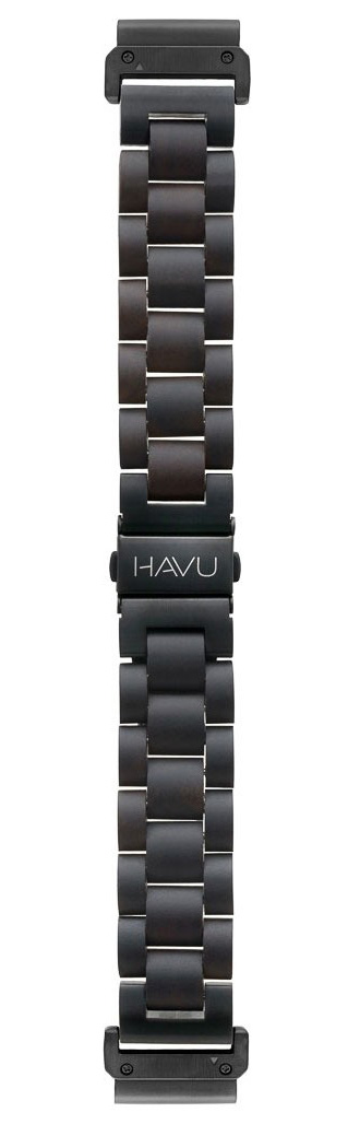 HAVU Garmin QuickFit strap ebony 22 mm