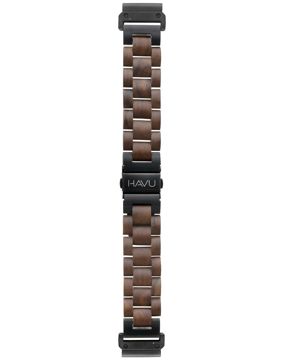 HAVU Garmin QuickFit strap walnut 20 mm