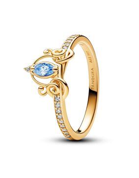 Pandora Disney Cinderella gold-plated ring 163059C01